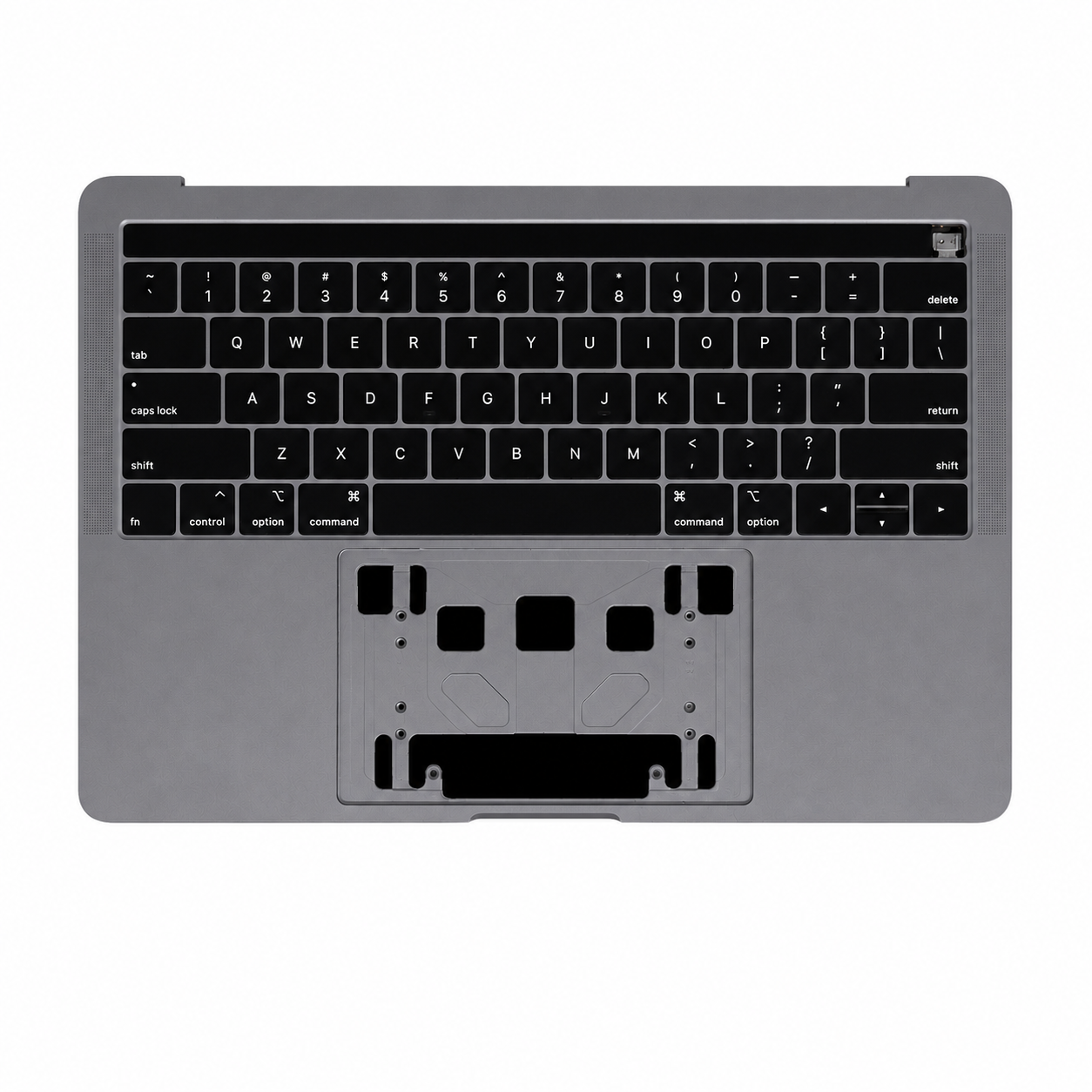 Topcase met keyboard (EU/NL) Touch Bar (Space Grey) voor Apple MacBook Pro Retina 13-inch A2159-