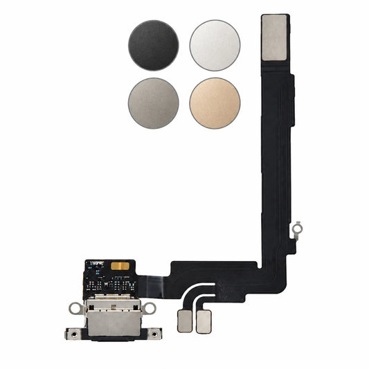 Dock connector oplaadpoort voor iPhone 16 Pro Max