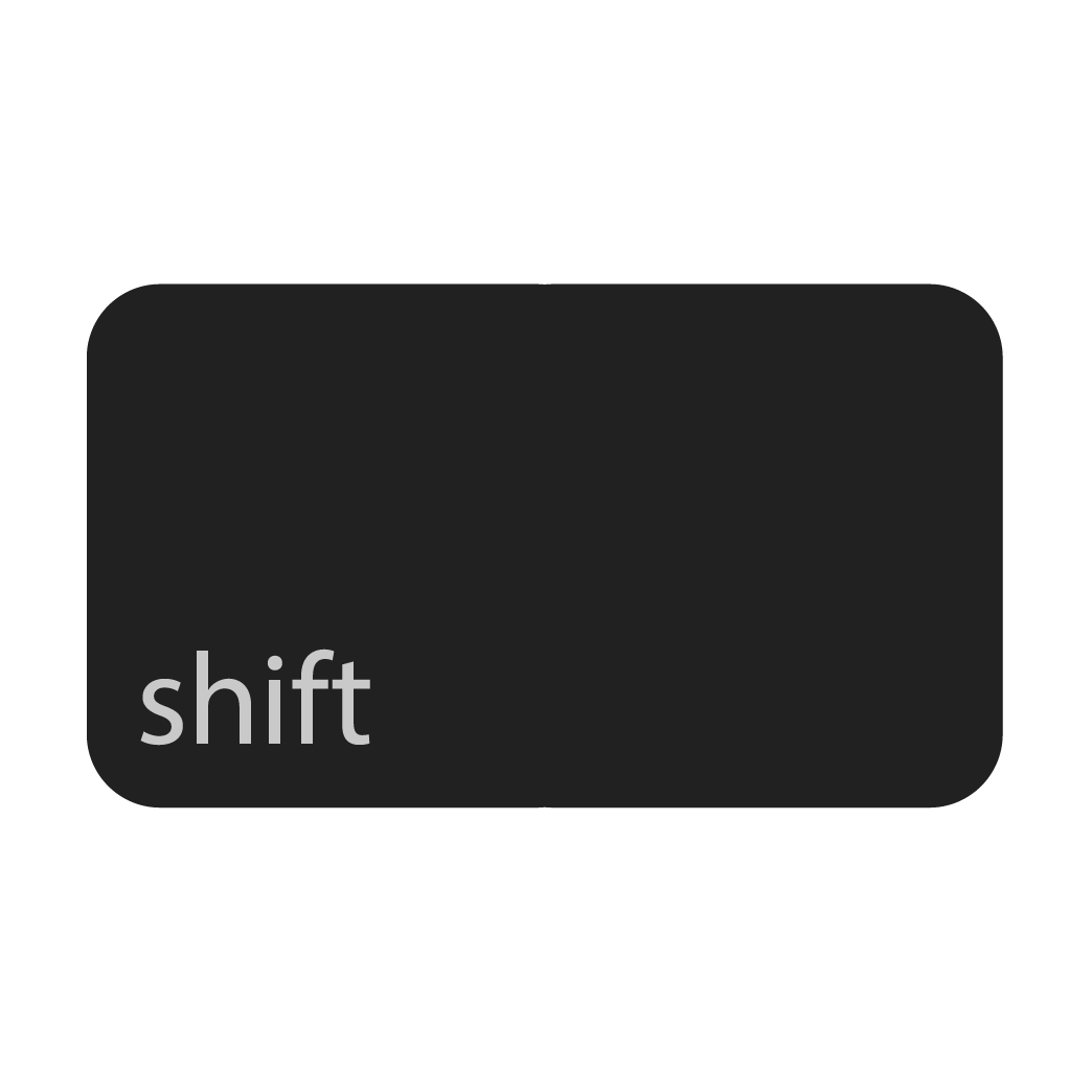 Toets Shift Links (US)