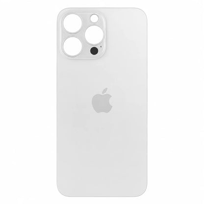 Glazen achterkant / back cover glas voor Apple iPhone 14 Pro zilver