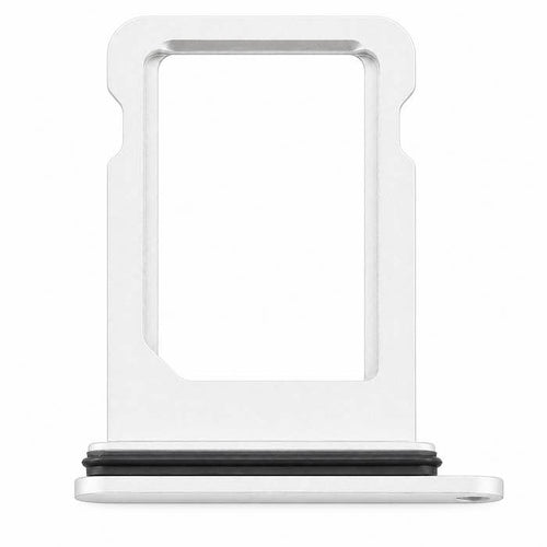 Simkaarthouder voor iPhone 12 mini en 13 mini sterrenlicht/wit