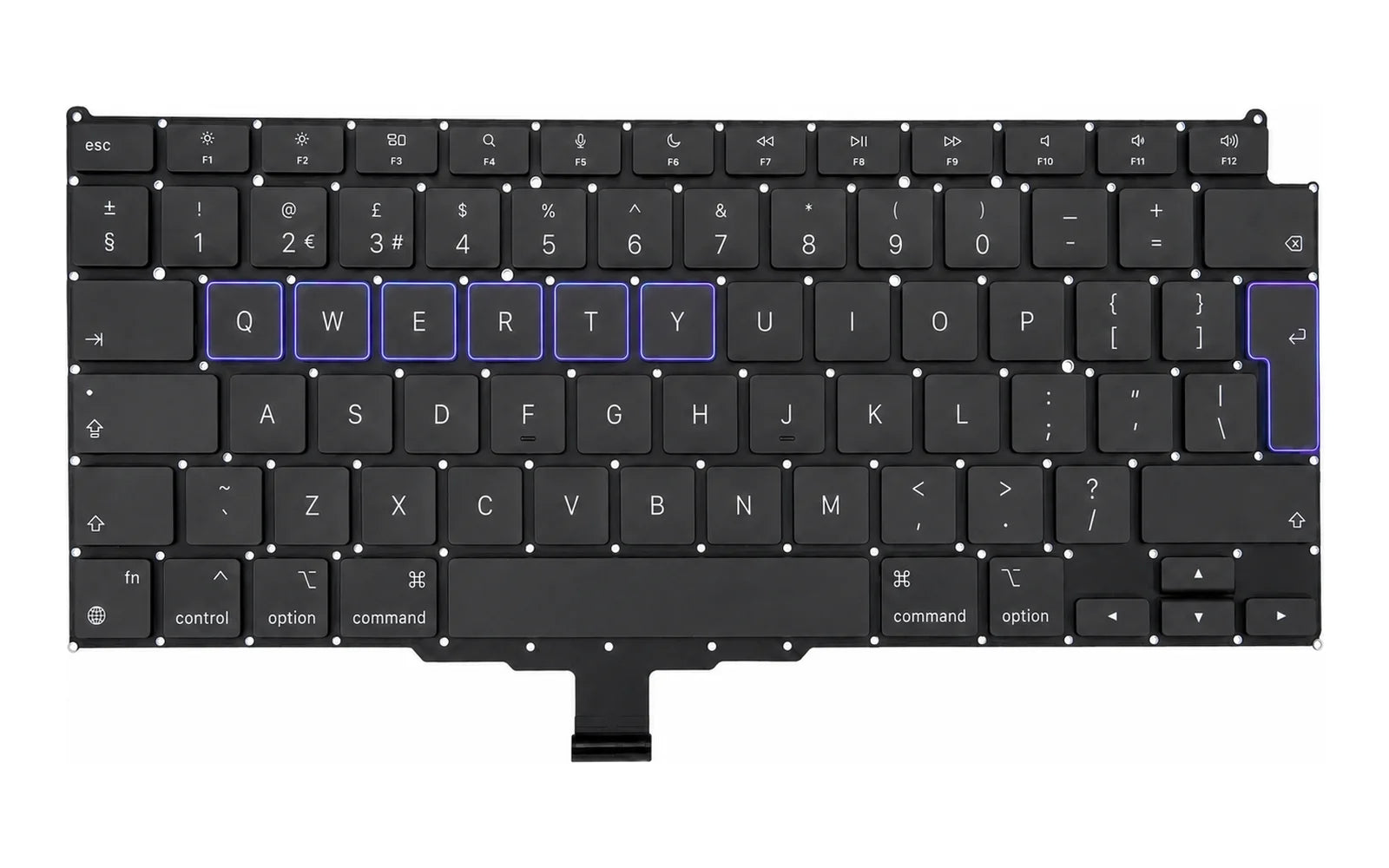 Keyboard / toetsenbord voor MacBook Air 13-inch A2337 M1 qwerty eu