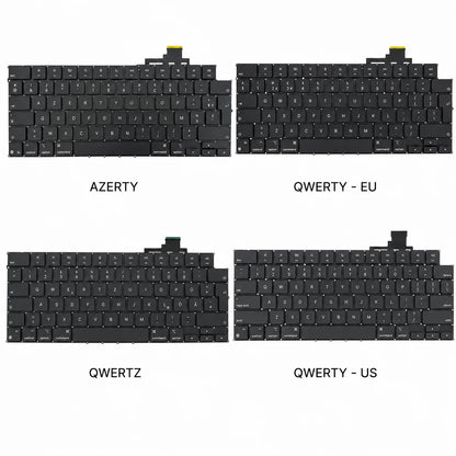 Keyboard / toetsenbord voor MacBook Air 13" M2 A2681 | M3 A3113 | 13" M4 A3240 | 15" M2 A2941 | M3 A3114 | 15" M4 A3241