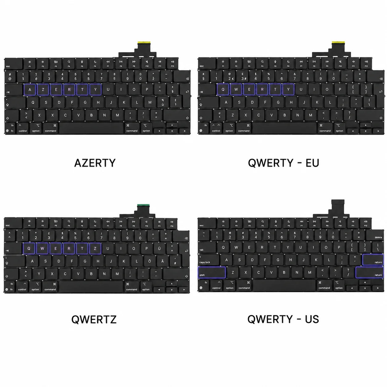 Keyboard / toetsenbord voor MacBook Air 13" M5 A3449 | 15" M5 A3448