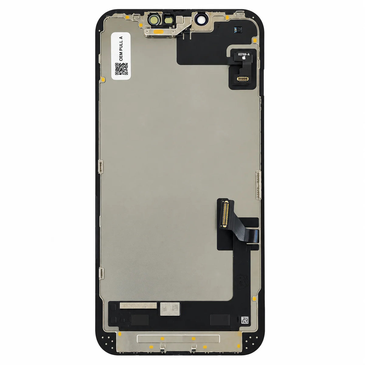 OLED scherm geschikt voor iPhone 14 / 16e – pulled origineel met lichtsensor-flexkabel