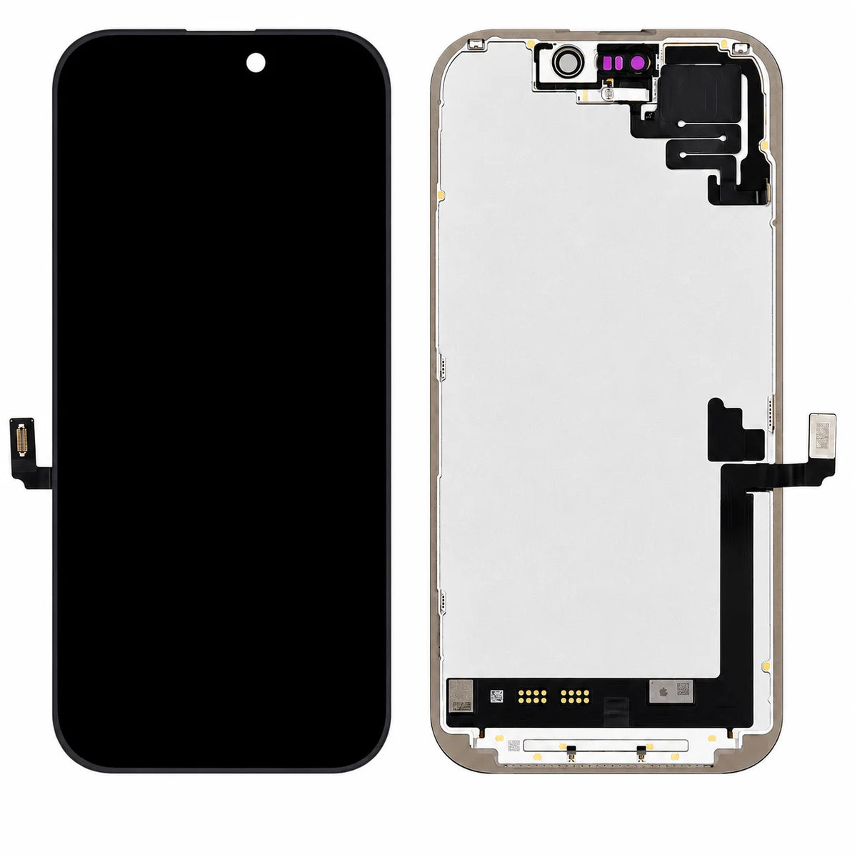 OLED scherm geschikt voor iPhone 17 – pulled origineel met lichtsensor-flexkabel