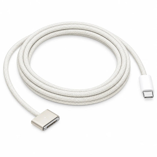 Originele Apple USB‑C naar MagSafe 3 kabel (2 meter) | Sterrenlicht wit