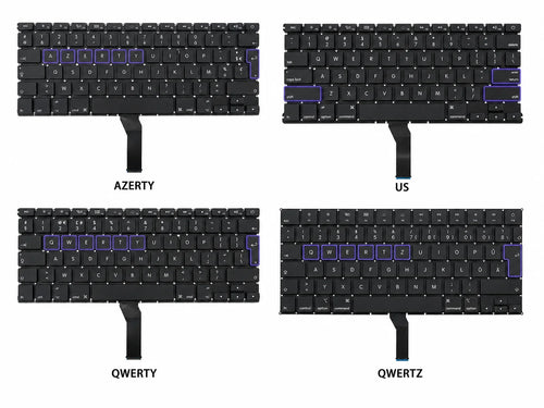 Keyboard / toetsenbord voor Apple MacBook Air 13-inch A1369 en A1466