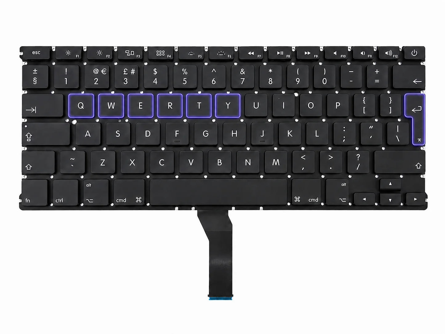 Keyboard / toetsenbord voor Apple MacBook Air 13-inch A1369 en A1466