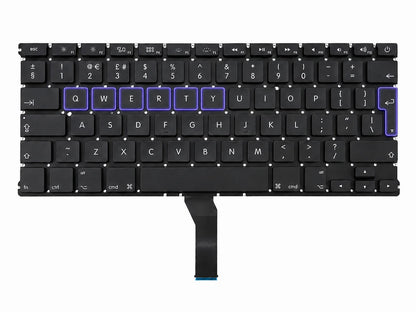 Keyboard / toetsenbord voor Apple MacBook Air 13-inch A1369 en A1466