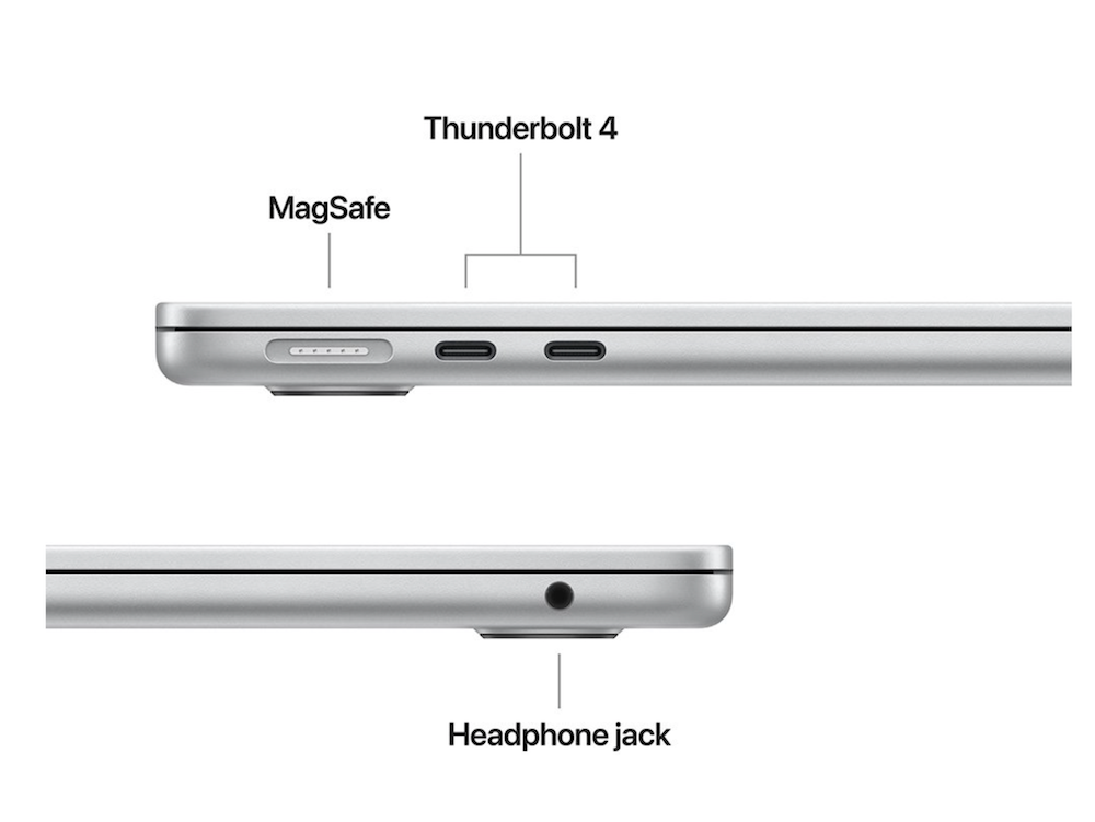 Macbook Air 13-inch M4 10C CPU - 10C GPU - 16GB RAM - SSD 512GB - 2024 - QWERTY NL - Zilver - Open Box
