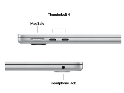 Macbook Air 13-inch M4 10C CPU - 10C GPU - 16GB RAM - SSD 512GB - 2024 - QWERTY NL - Zilver - Open Box