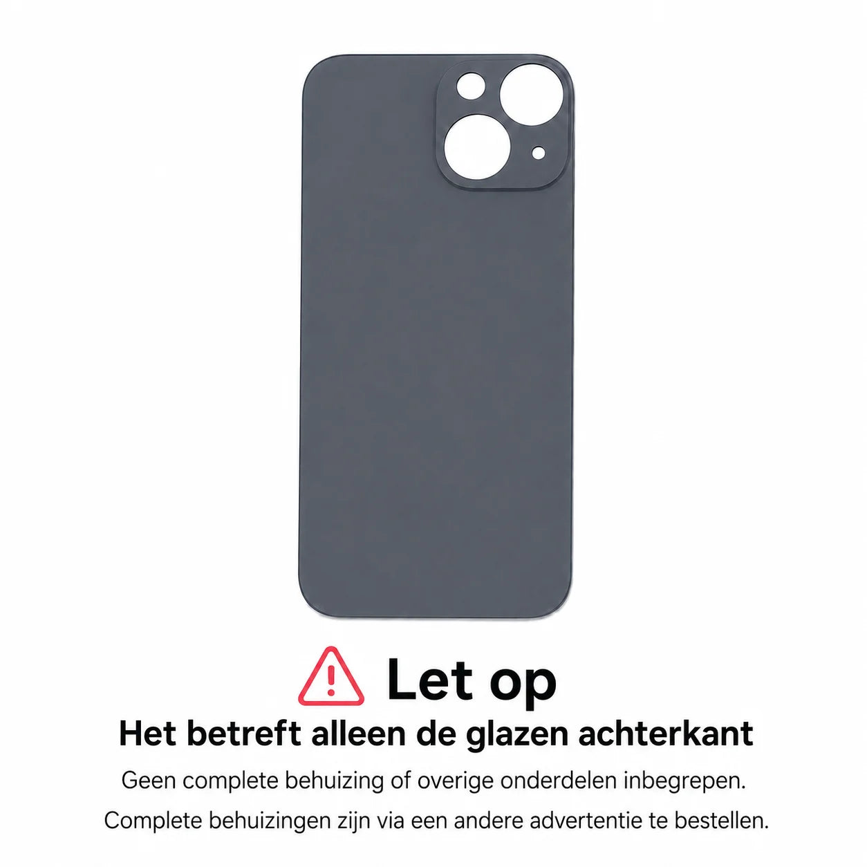 Glazen achterkant / back cover glas voor Apple iPhone 11