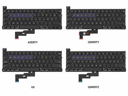 Keyboard / toetsenbord  voor Apple MacBook Pro Retina 13-inch A2338 M1 / M2