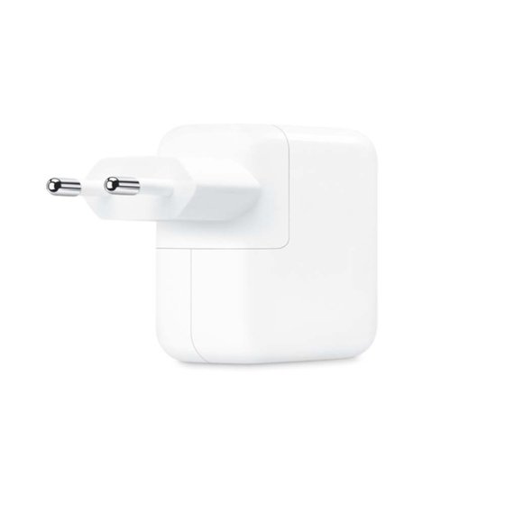 Apple 35W USB-C oplader met twee USB‑C poorten voor iPhone | iPad | Watch | AirPods |MacBook Air