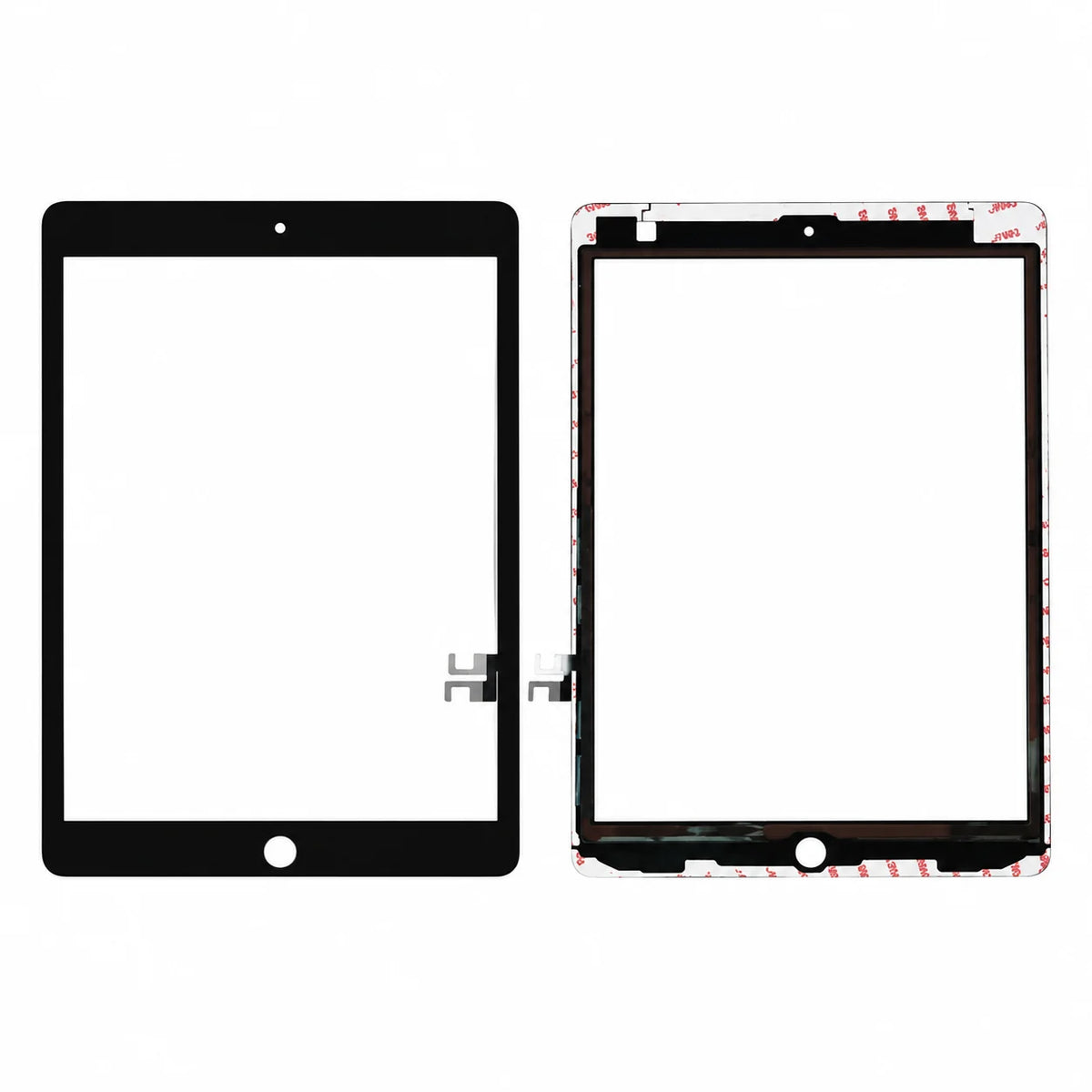 Digitizer touch scherm glas voor iPad 7 (2019) | iPad 8 (2020) | iPad 9 (2021) zwart incl. hoogwaardig Tesa tape Premium
