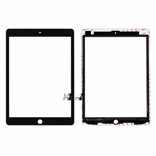 Digitizer touch scherm glas voor iPad 7 (2019) | iPad 8 (2020) | iPad 9 (2021) zwart incl. hoogwaardig Tesa tape Premium