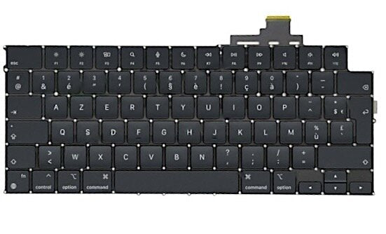 eyboard-toetsenbord-Azerty-frans-MacBook-Air-13"-M2-A2681-M3-A3113-15"-M2-A2941-M3-A3114
