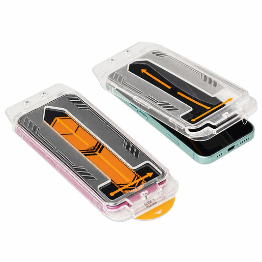 Gehard glas screenprotector voor iPhone 11 en XR met aanbrengkit