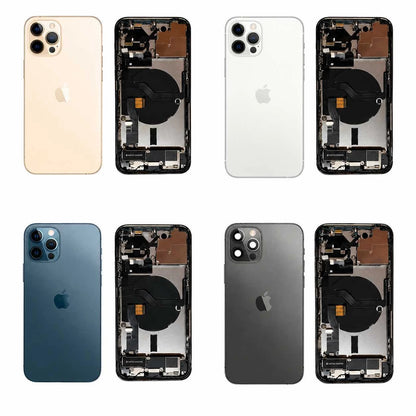 Complete achterkant met smallparts voor iPhone 12 Pro