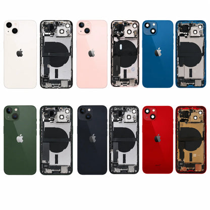 Pulled achterkant behuizing met small parts voor iPhone 13