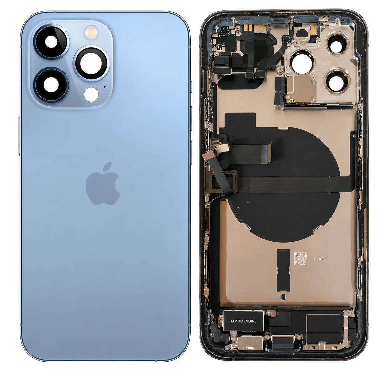 Complete achterkant behuizing met smallparts voor iPhone 13 Pro Max