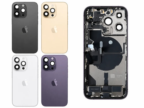 Pulled achterkant behuizing iPhone 14 Pro - overview