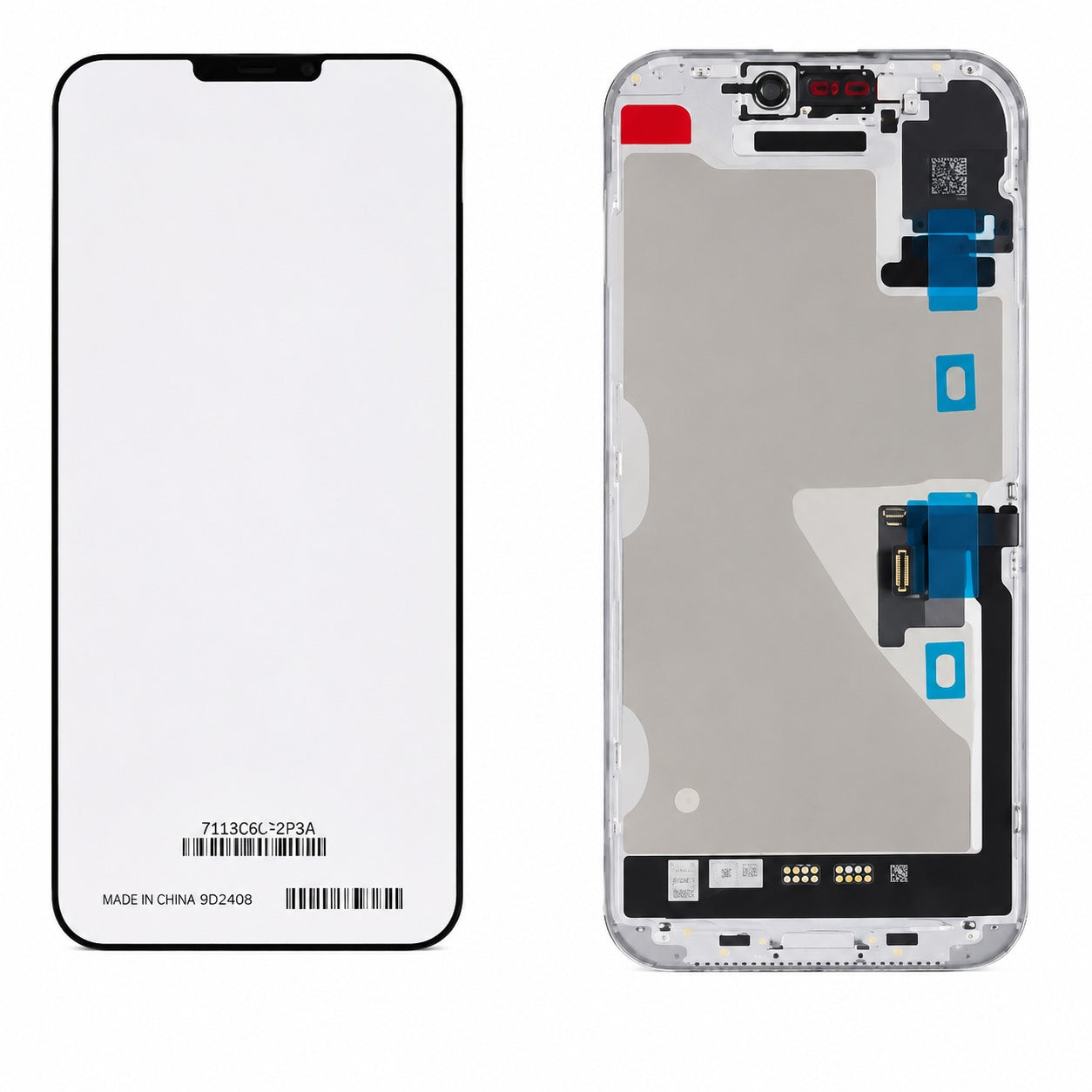 Beeldscherm Scherm voor iPhone 16 Origineel Service Pack - 661-44797