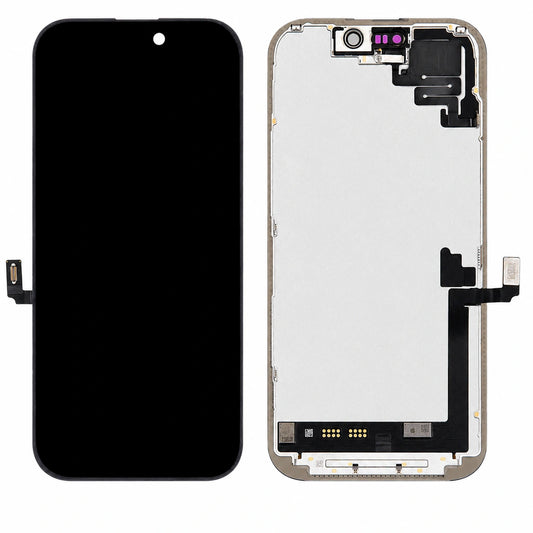 OLED scherm geschikt voor iPhone 17 – pulled origineel met lichtsensor-flexkabel