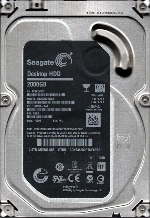 2TB HDD 3.5-inch voor Apple iMac