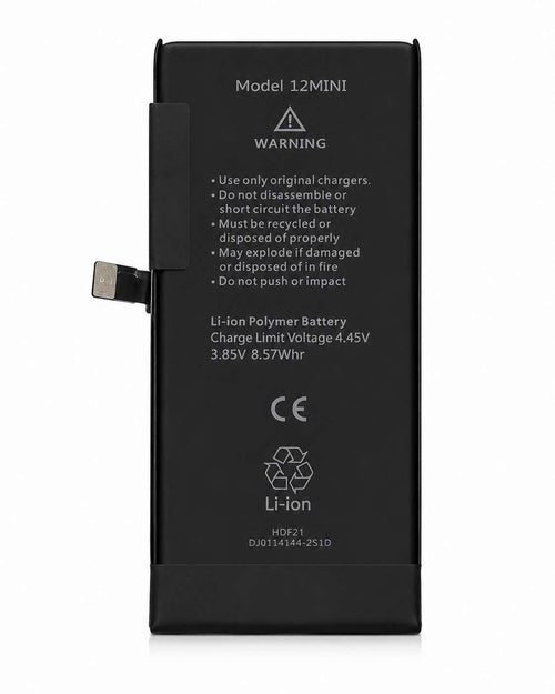 Premium accu met behoud batterijconditie voor iPhone 12 mini