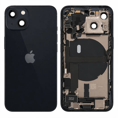iphone-13-mini-rear-met-frame-en-smallparts-middernacht-zwart