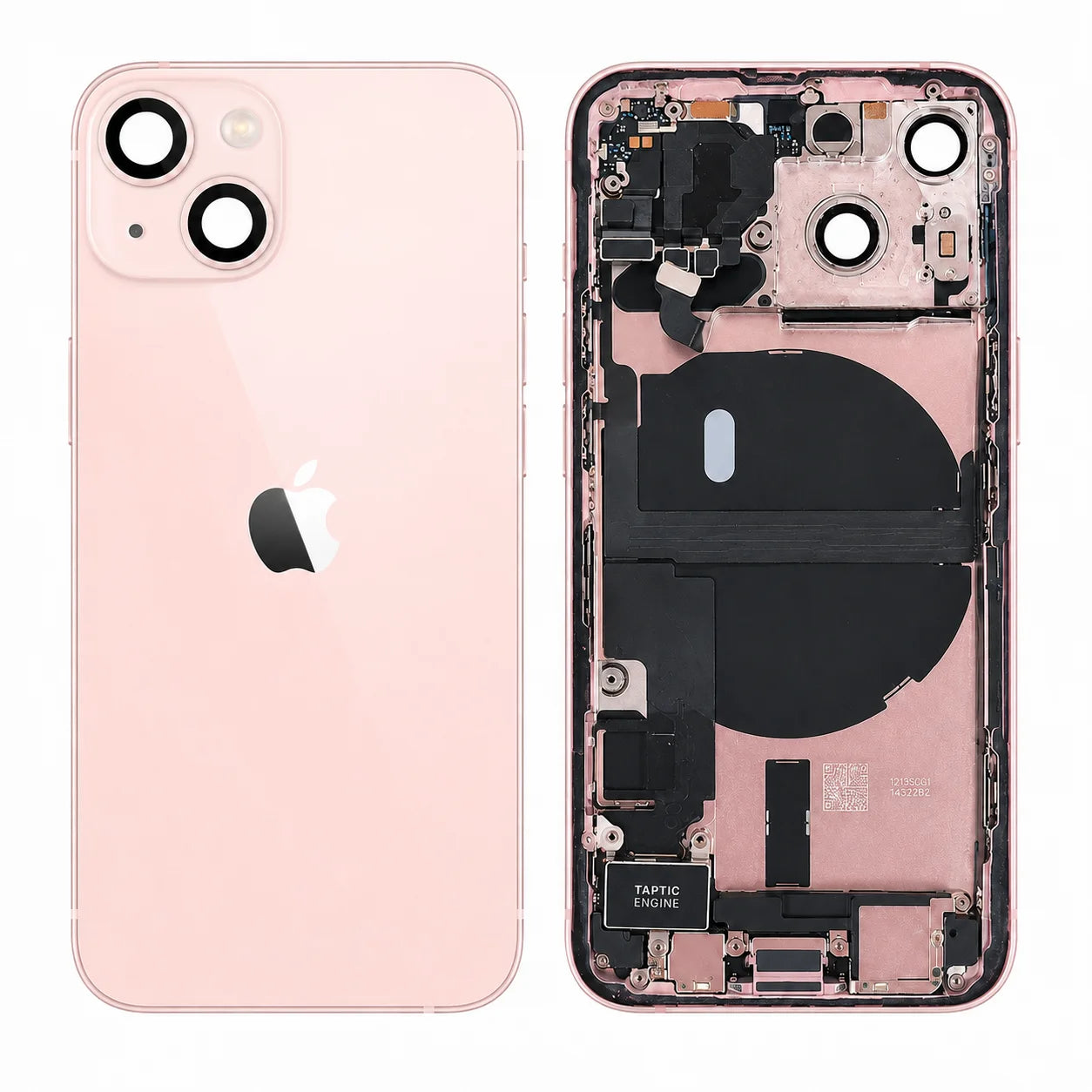 iphone-13-mini-rear-met-frame-en-smallparts-roze