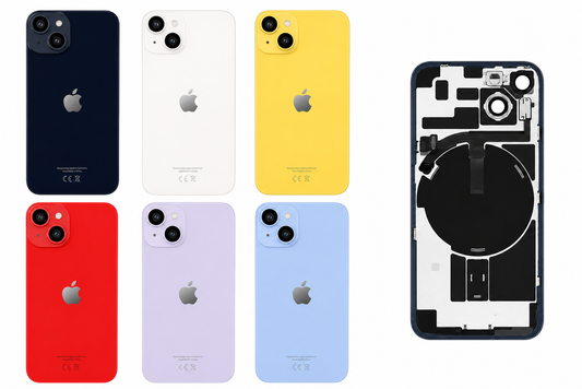 Originele Pulled achterkant met smallparts en Wireless charging voor Apple iPhone 14 Plus