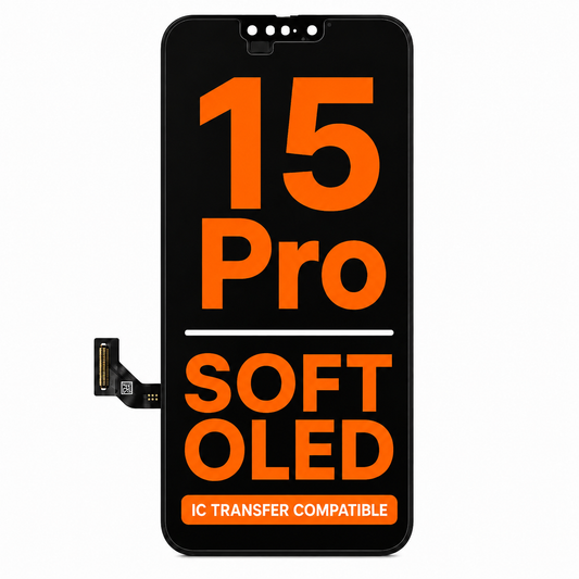 iphone 15 pro soft oled 120Hrz