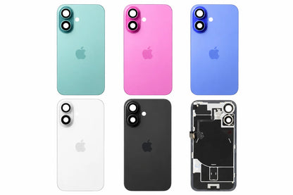 Originele pulled achterkant met wireless charging voor iPhone 16 overzicht