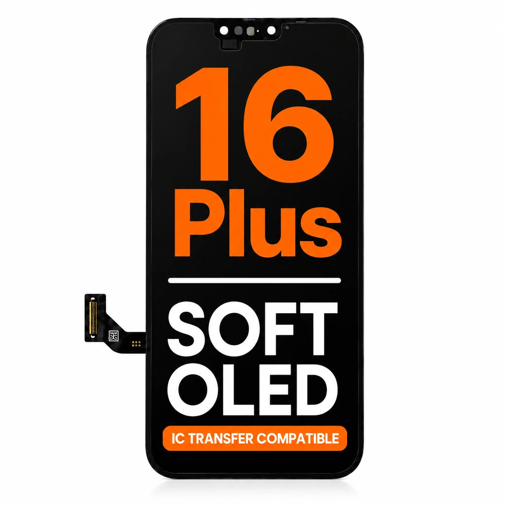 Premium Soft OLED scherm voor iPhone 16 Plus