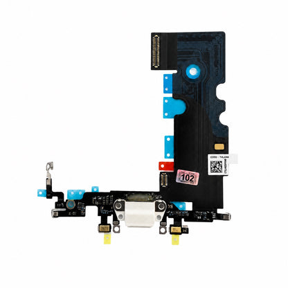 Dock connector oplaadpoort voor iPhone 8 | SE2020 | SE2022 Wit
