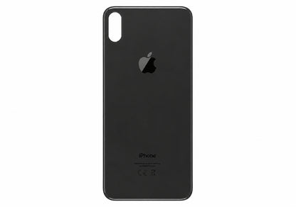 Glazen achterkant iPhone XS Max space grey