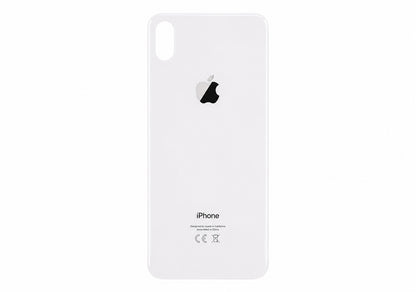 Glazen achterkant iPhone XS Max wit