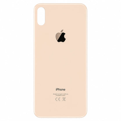 Glazen achterkant iPhone XS rose gold