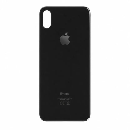 Glazen achterkant iPhone XS space grey