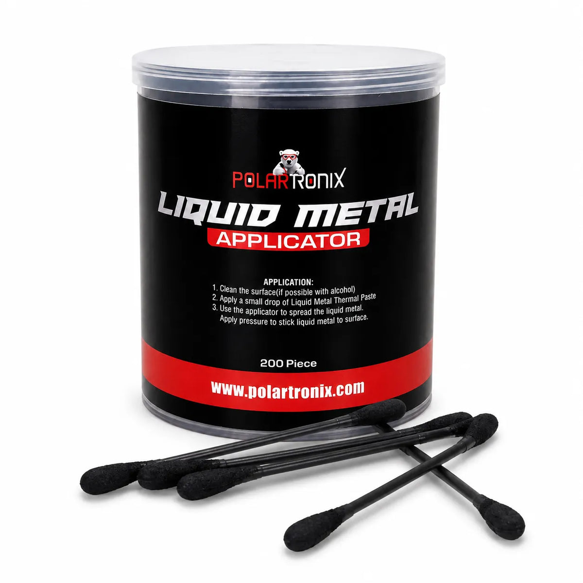 PolarTronix applicators voor liquid metal