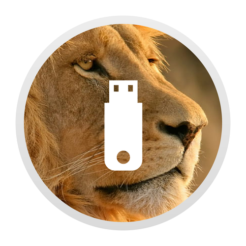 Installatie USB- (C) en USB-A stick met MacOSX Lion
