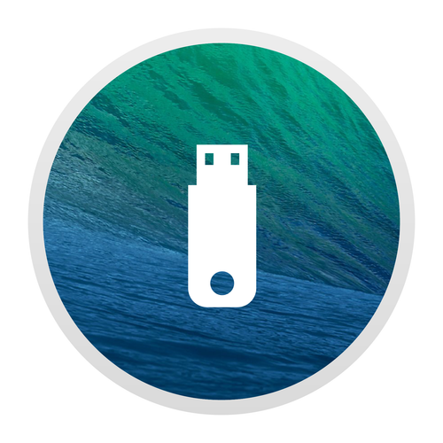 Installatie USB- (C) en USB-A stick met MacOSX Mavericks (10.9)