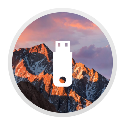 Installatie USB- (C) en USB-A stick met MacOSX Sierra (10.12)