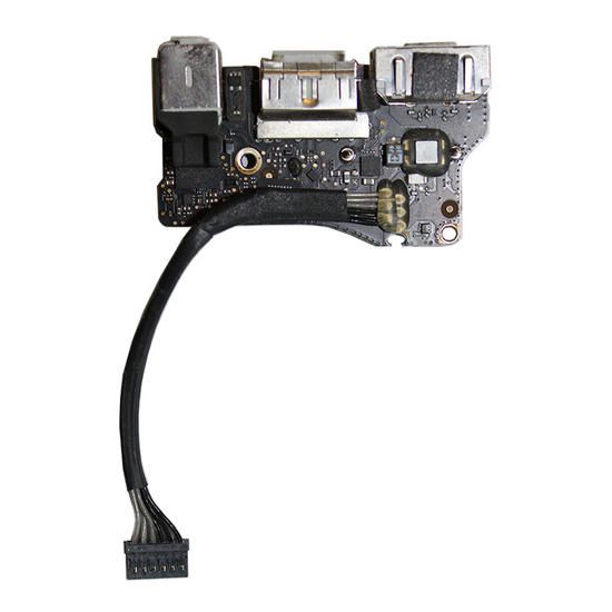 Magsafe I/O DC board 820-3455-A voor Apple MacBook Air 13-inch A1466 (medio 2013 t/m 2017)