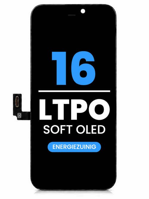 Premium Soft OLED LTPO scherm voor iPhone 16, energiezuinig