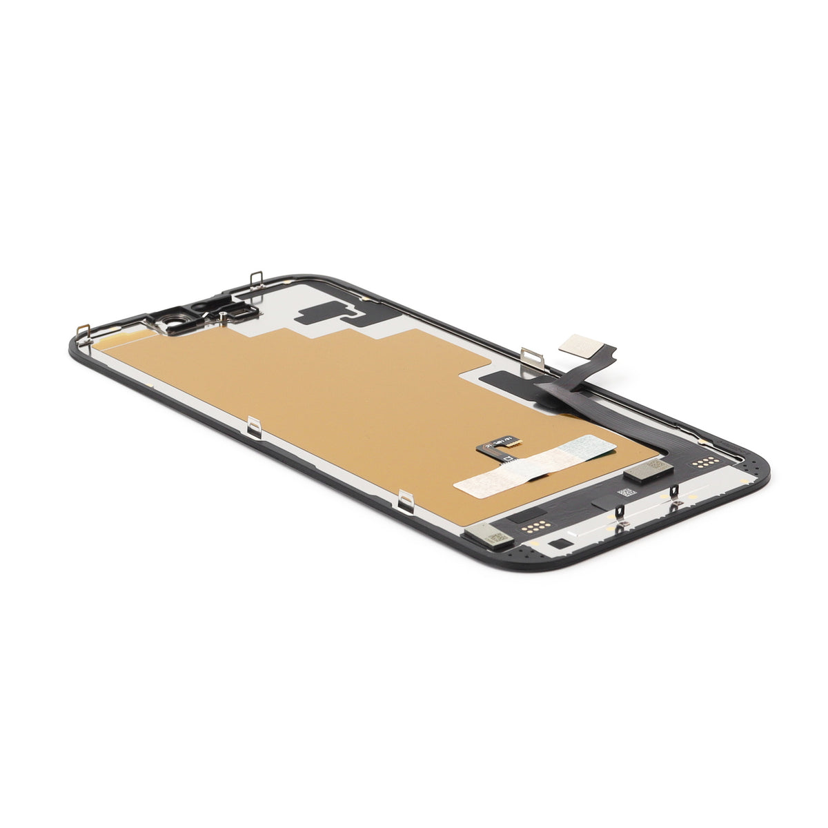 LTPO Soft OLED scherm iPhone 16, achterkant schuin