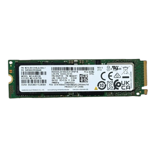 Samsung MZ-VLB512B 512GB M.2 NVMe SSD – PCIe 3.0 x4